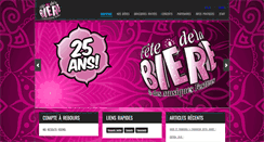 Desktop Screenshot of fetedelabiere.ch